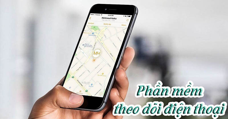 Cài phần mềm theo dõi điện thoại